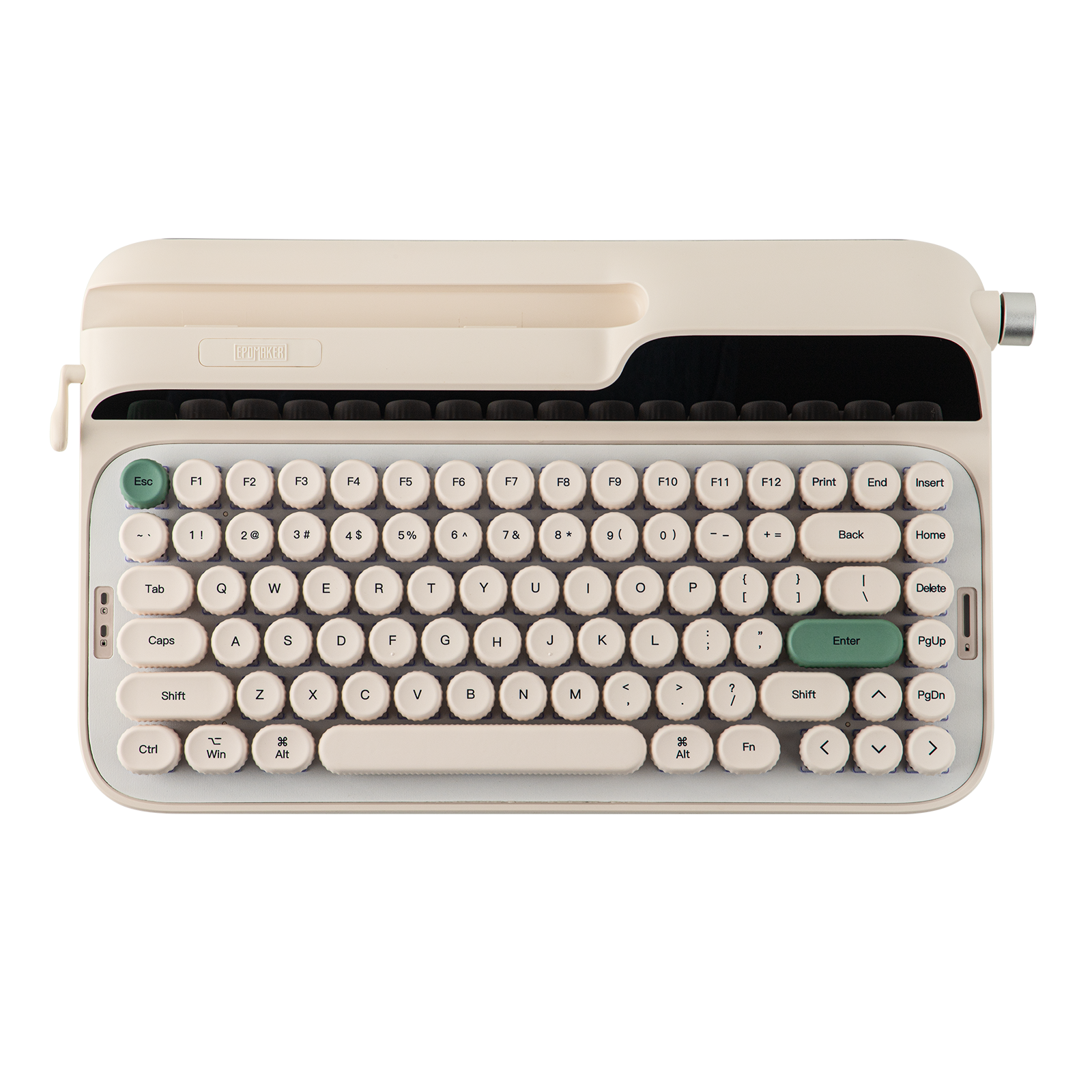 EPOMAKER Glyph Retro Typewriter-style keyboard