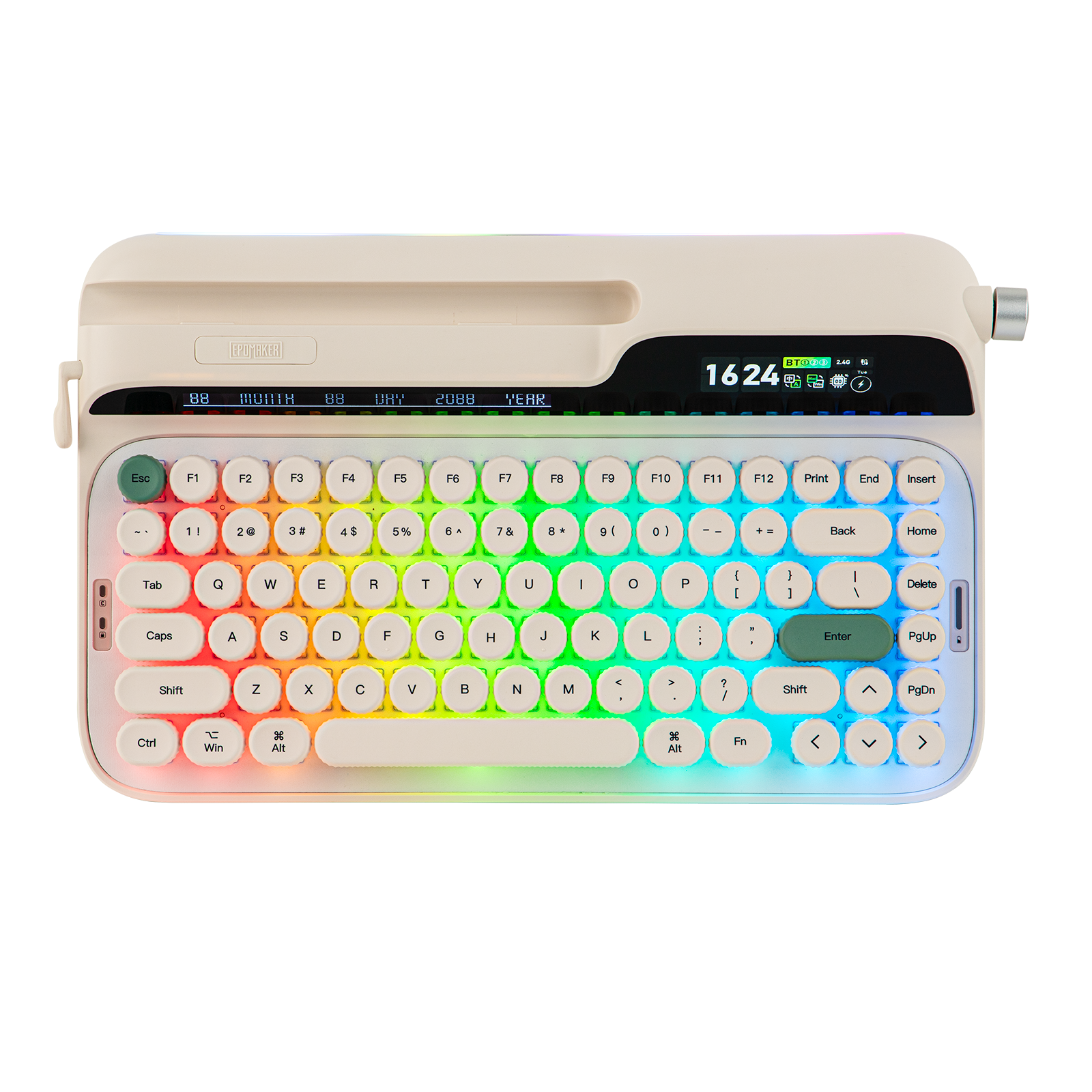 EPOMAKER Glyph Retro Typewriter-style keyboard