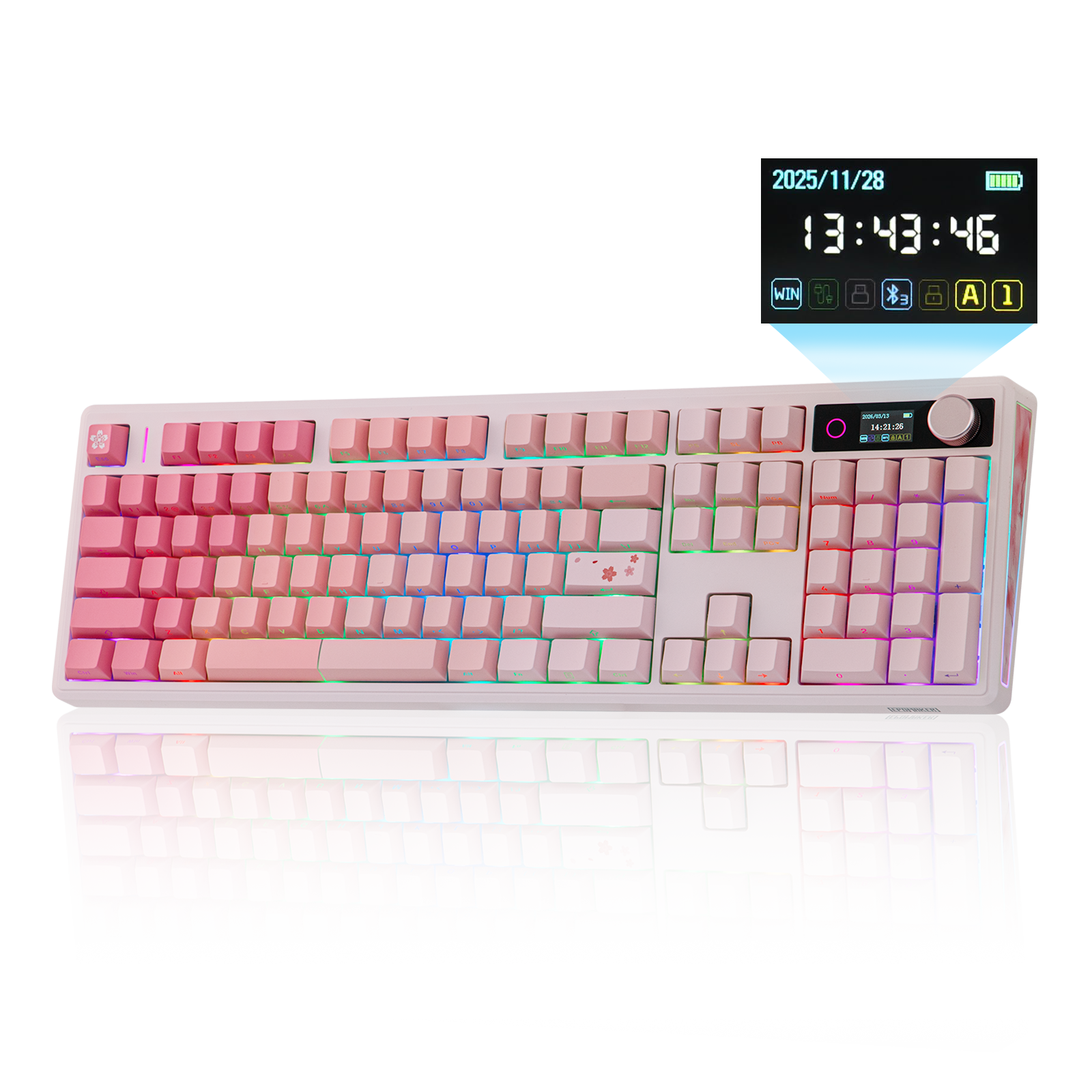 EPOMAKER TH108 V2 PRO Full Sized Mechanical Keyboard