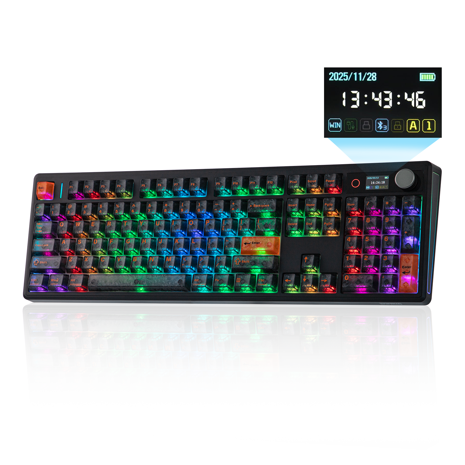 EPOMAKER TH108 V2 PRO Full Sized Mechanical Keyboard
