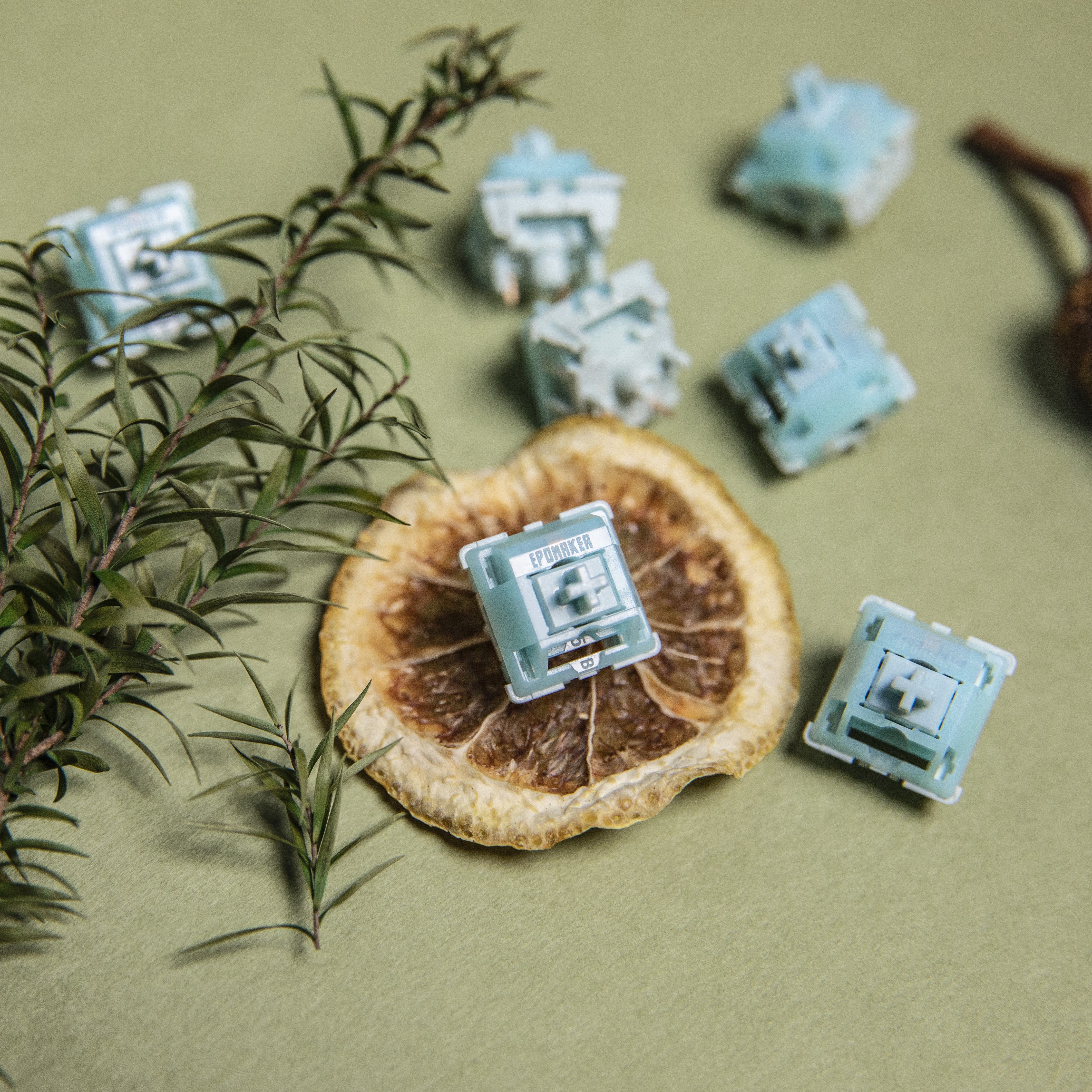 Epomaker Creamy Jade Switch Set