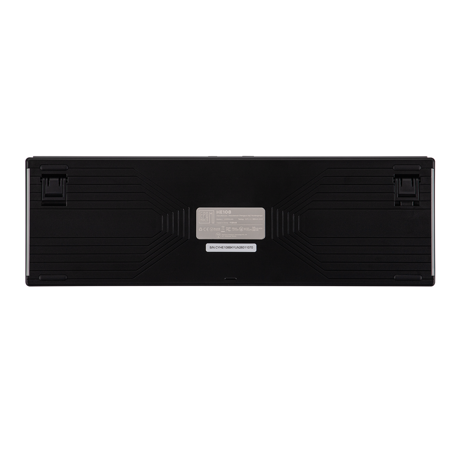 EPOMAKER HE108 Full Sized Gaming Keyboard