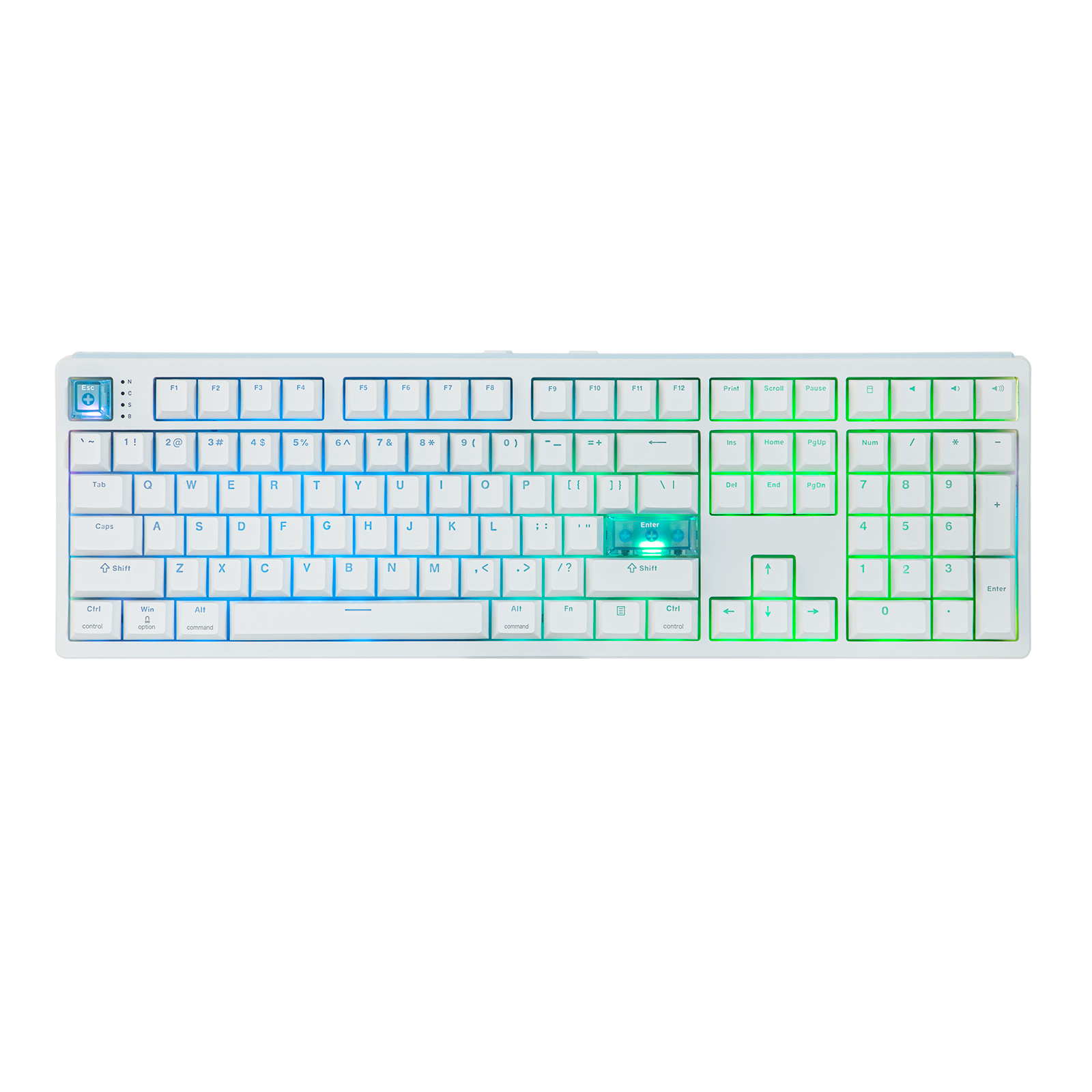 EPOMAKER HE108 Full Sized Gaming Keyboard