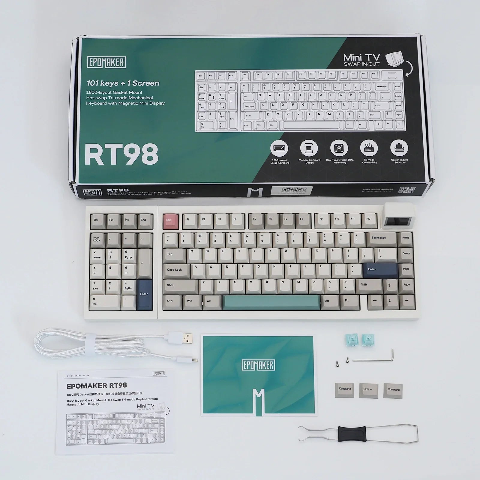 EPOMAKER RT98 ¡ª packaging and accessories