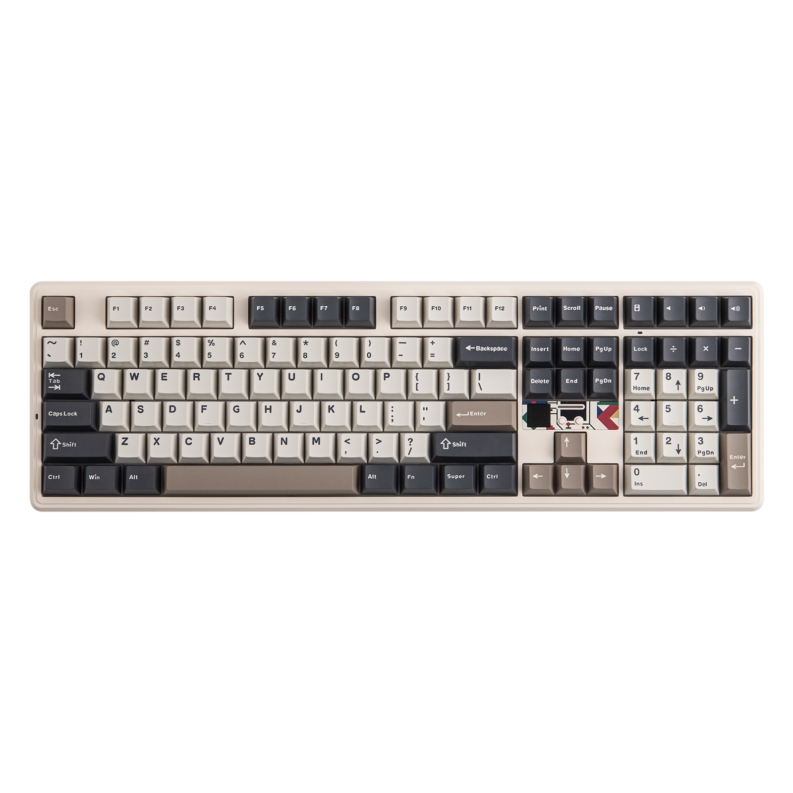 EPOMAKER X AULA F108 PRO V2 100% Full-Size Gasket Hot-Swap-fähige Kabellose Mechanische Gaming-Tastatur
