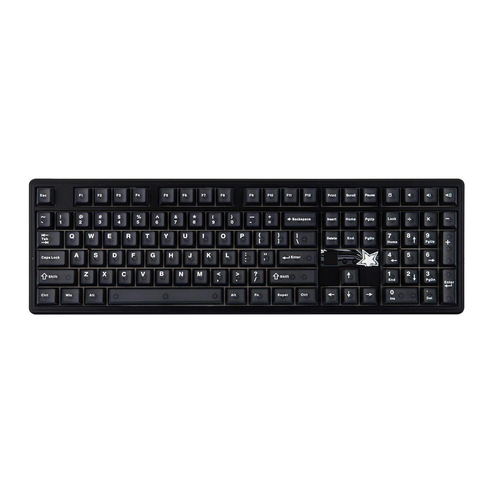 EPOMAKER X AULA F108 PRO V2 100% Full-Size Gasket Hot-Swap-fähige Kabellose Mechanische Gaming-Tastatur