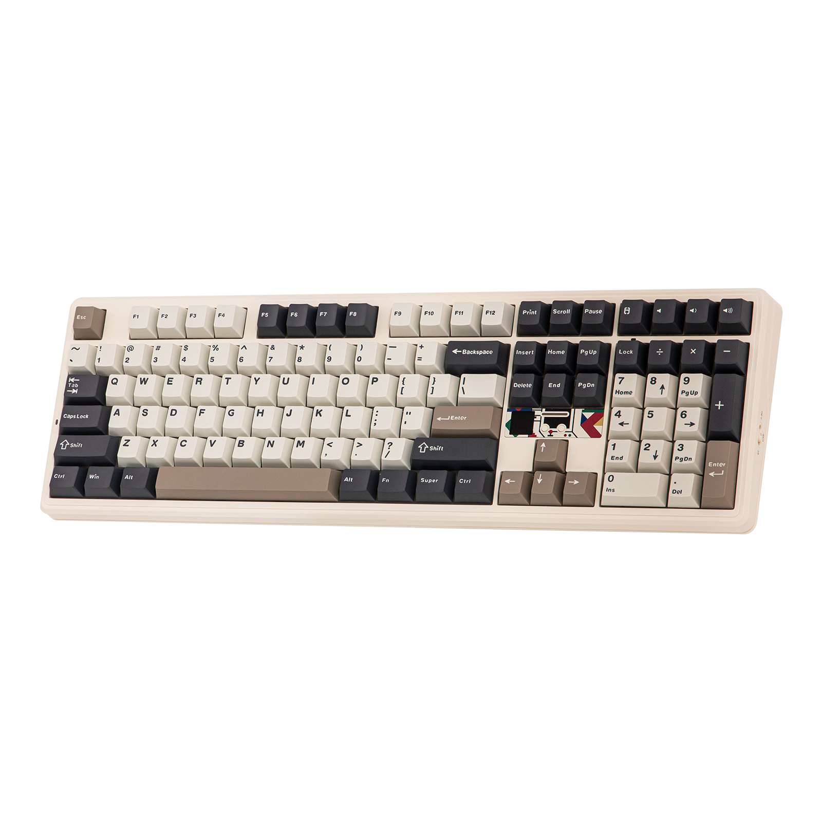 EPOMAKER X AULA F108 PRO V2 100% Full-Size Gasket Hot-Swap-fähige Kabellose Mechanische Gaming-Tastatur