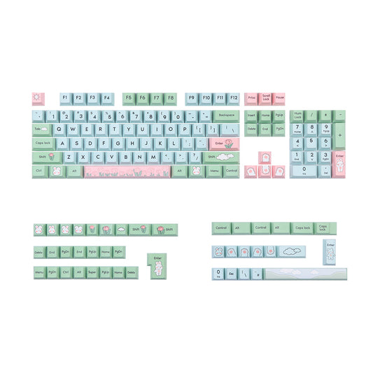 EPOMAKER Alice Adventure Keycap Set