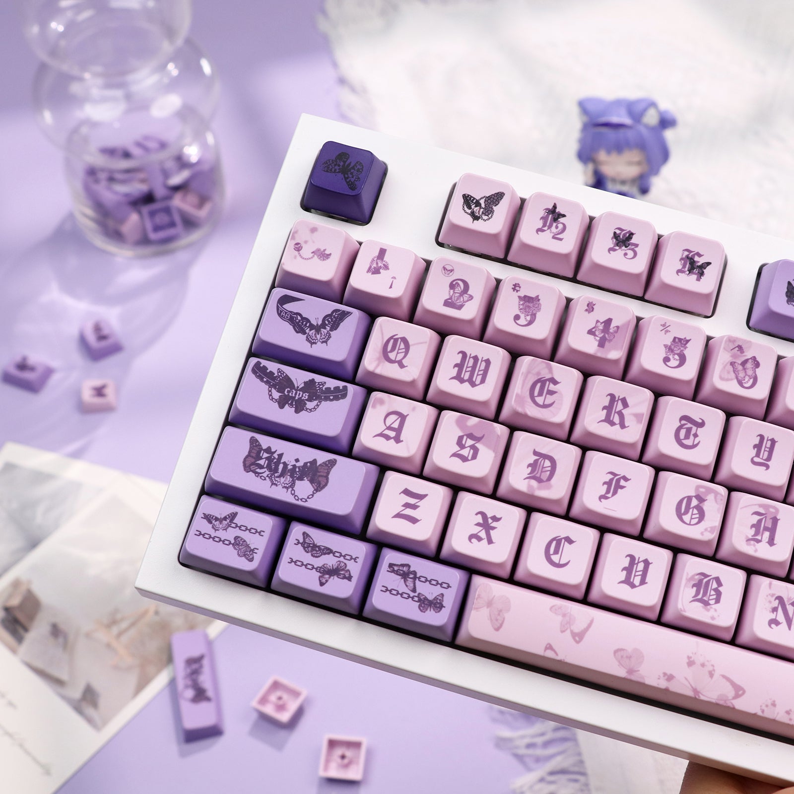 Butterfly Key Caps EPOMAKER Butterfly Keycaps Set – EPOMAKER-DE